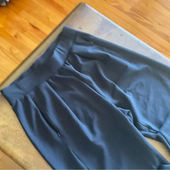 ADIDAS BLACK HIGH WAIsTED YOGA PANTS,  SIZE LARGE - Picture 4 of 5